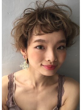 ニコ(nico...) ヘアハニーヘアマーメイドアッシュエフォートレス厚めバング