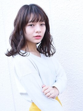 ヘアアンドメイク アリス(hair&make ALICE produce by COLT) ～ALICE～　ミディアムstyle＆シースルーバング