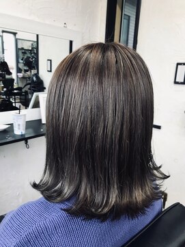 シャラ美容室 オリーブグレージュ