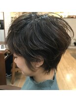 ギフト ヘアー サロン(gift hair salon) ナチュラルショート☆モテパーマ
