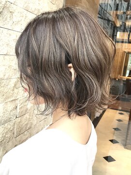 ウノプリール 茶屋町店(unopulir) 【unopulir永尾】ブロンドベージュ☆ネオウルフショート