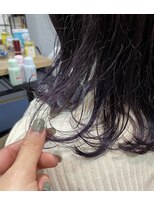 テラスヘア 新潟駅南(TERRACE hair)&nbsp;ブリーチを使わずダブルカラー！ラベンダーカラー♪