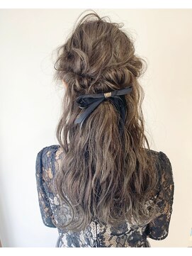 チトセ(titose) ハーフアップ