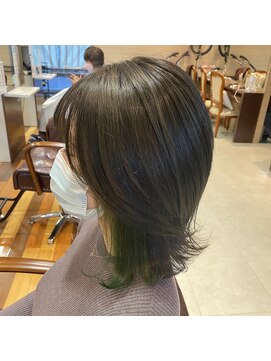 ジールドゥーエ(Zeal due) チラ見えインナーカラー