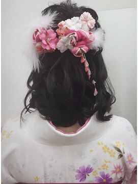 ルホート Ruhoto 卒業式 袴 ヘアセット