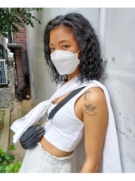 パープル(purple) ブラックスパイラル