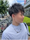 MEN'S HAIR ツイスト×刈り上げ×マッシュ