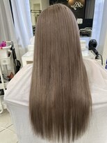 ディア(.eer) 【ダブルカラー+エクステ】グレージュ