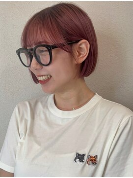 ソイデュエ 梅田(soi due) ミニボブ/チェリーピンク