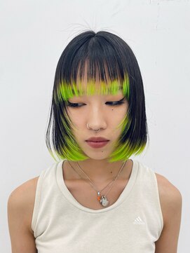 クク 渋谷(QUQU) アウトラインカラー
