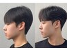 【メンズ限定韓国風】後ろとサイドダウンパーマー+カット◆￥8800