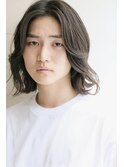 【ささき】キムタク風90年代ミディアムウェーブ/ウルフ