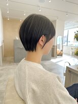 エニ 自由が丘(ENi)&nbsp;20代30代40代丸みショートボブマッシュ前下がりレイヤー