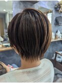 アースカラー/ボーイッシュ/ボーイッシュショート/30代40代