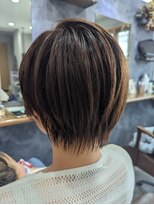 ロム アースカラー/ボーイッシュ/ボーイッシュショート/30代40代