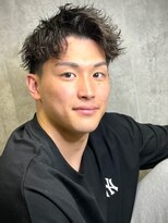 ヒロギンザ 大阪本店(HIRO GINZA)&nbsp;爽やかツーブロック×ツイストスパイラルパーマ