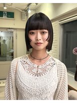 ローレン(LOREN)&nbsp;イメチェン/ハッシュカット/フルバング/似合わせカット/ボブ