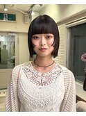 イメチェン/ハッシュカット/フルバング/似合わせカット/ボブ