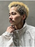【aRietta大森】金髪ショート/ハイトーン/メンズカット/ブロンド
