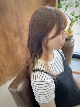 ロルド シェリ(Rold Cheri) 【山本智文】インナーカラーミルクティーカラー