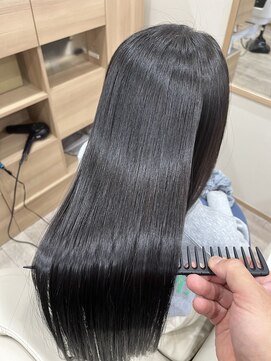 メロウヘアムーン(mellow hair moon) mellow hair moonの髪質改善ストレート♪