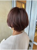 大人かわいい☆ピンクショートスタイル
