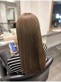 複雑履歴からできるワンブリーチカラー