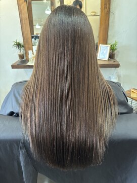 トランス(hair esthetics salon trans) メテオストレートライト