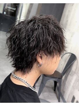 ビカムメンズヘアー 栄店(become men's hair) ツイストスパイラルパーマ