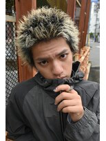 ラ ルーナ アレックス 神戸北町店(la luna alex)&nbsp;ハイトーン×スパイキーショート