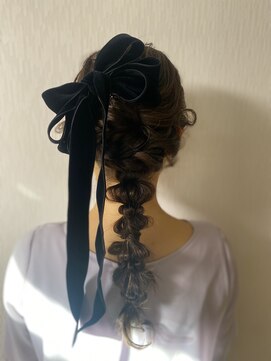 ミークスタイルヘアー(Miiku.style.hair) 洋装パーティーヘア