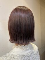 オーガニックマインド 坂戸 鶴ヶ島(organic+mind)&nbsp;髪質改善カラー透明感カラーアッシュグレージュ外ハネボブ