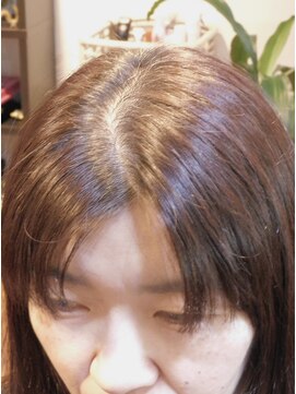 ヘアールーム フージンイーウー(hair room Foojng ewoo) 前髪の割れ修正～ストレートパーマ♪