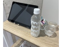タブレット、ボトルのお水のご用意があります【松戸/松戸駅】