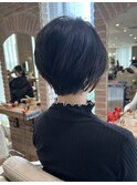 縮毛矯正×丸みショート【倉】