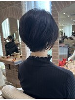アクロ 梅田店(ACRO)&nbsp;縮毛矯正×丸みショート【倉】