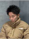 スパイキーアップバングショート