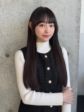 髪質改善カラー/色持ち/ツヤ感