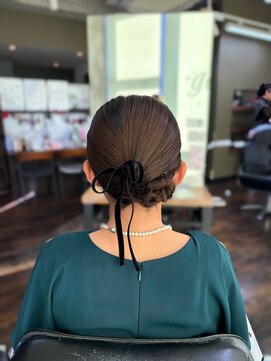 ガルボヘアー 桟橋店(garbo hair) カチモリヘアアレンジ高知美容院