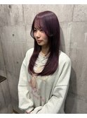フェイスレイヤー× ダークピンクパープル