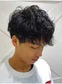 【シャドウパーマ】波巻ツイストスパイラル/フェザーパーマ/横浜