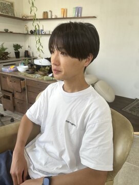 シラス(SiLasu) シースルーマッシュ 宇都宮/メンズ/メンズカット/マッシュ