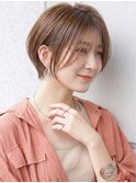 ハイトーン×ショートボブ