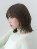 似合わせカット+地毛風プレミアムストレートパーマ+炭酸泉ケア