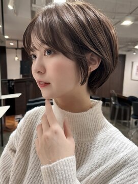 アビー(ABBEY) ショートショートヘア大人ショート耳掛けショートショートボブ
