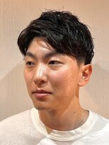 ジェントル(GENTLE) 爽やかさ際立つ韓国風アップバングショートヘア