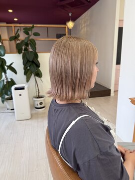 ミミ ヘアーサロン(Mimi) ハイトーンボブ