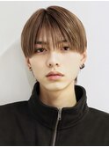 シースルーマッシュ韓国ヘアコンマバングラウンドマッシュ