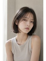 ラウムトウキョウ(RAUM TOKYO)&nbsp;抜け感ボブ×暗髪グレージュ