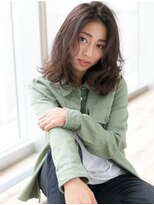 サンド 銀座(sand)&nbsp;とろみモード×ワンカールゆるパーマミディ